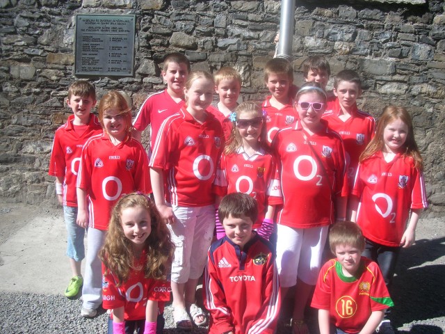 5th Class outside Kilmainham Jail