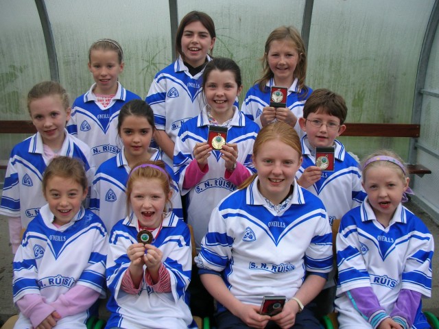 GIRLS WHO RAN IN THE WEST MUSKERRY CROSS COUNTRY